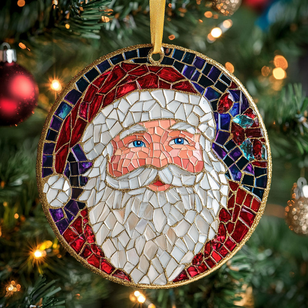 Christmas Santa CW0112010CL Christmas Ornament