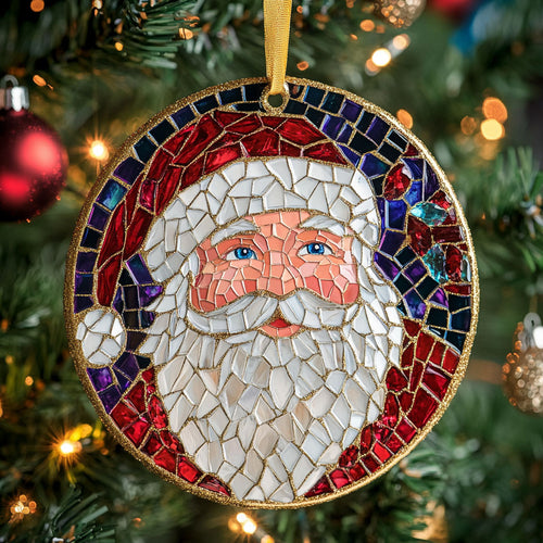 Christmas Santa CW0112010CL Christmas Ornament