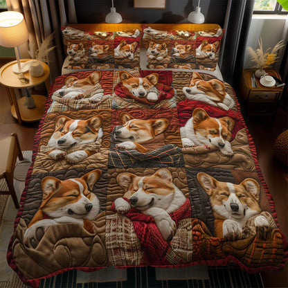 Corgi Nap Time WN1303129CL Duvet Cover Set