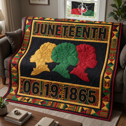 Juneteenth 1865 Free XR1404008CL Quilt