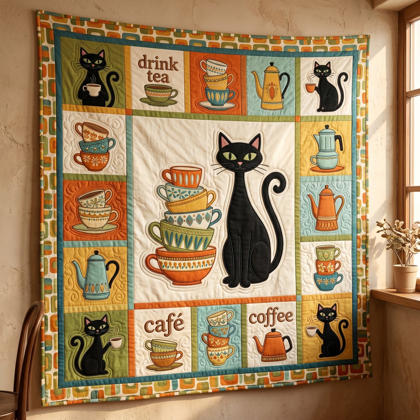 Black Cat Chef XR1704024CL Quilt