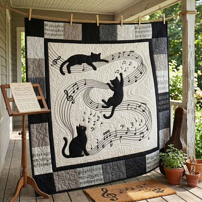 Musical Whiskers WN2105013CL Quilt