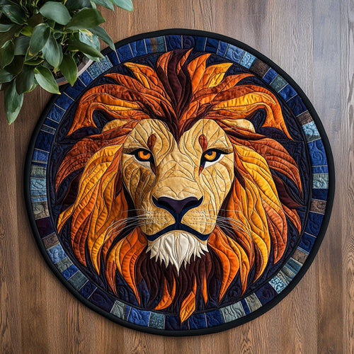 Lion CW1905241CL Quilted Round Mat