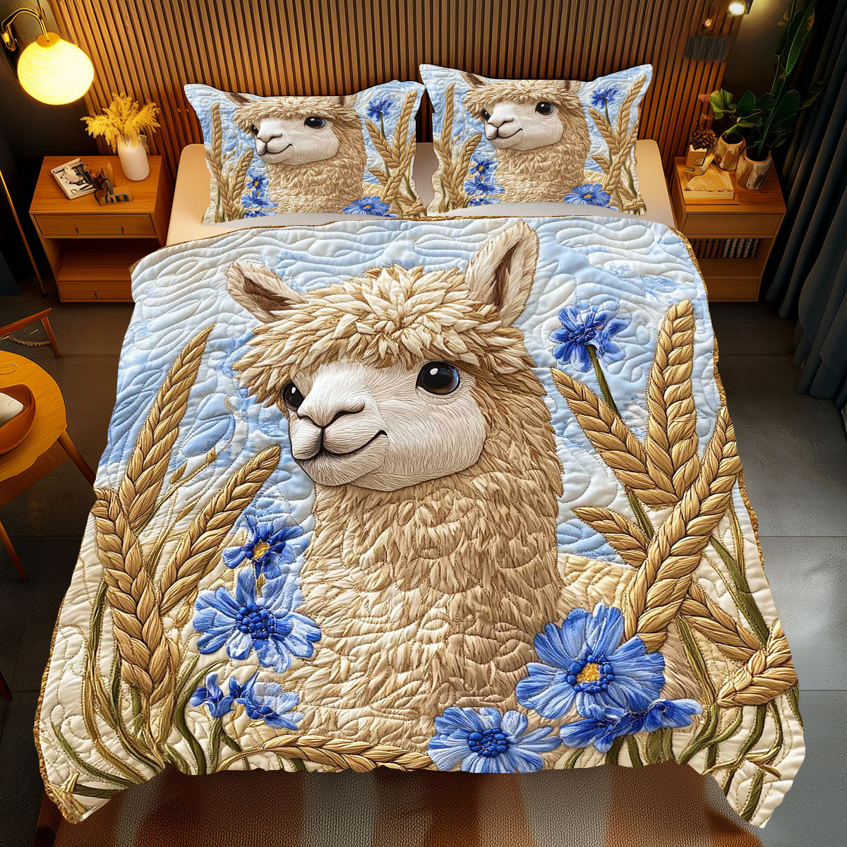 Farm Alpaca WP2001032CL Duvet Cover Set