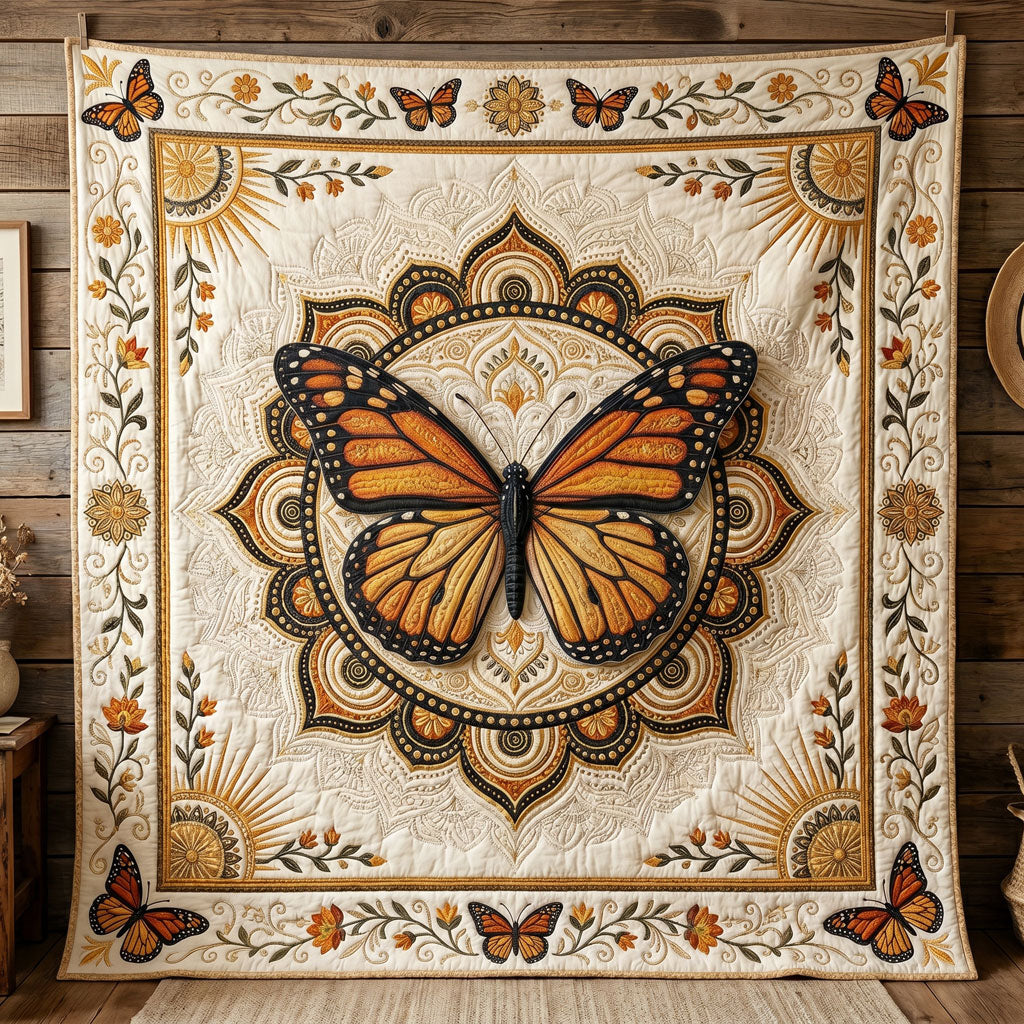 Monarch Mandala WN1706008CL Quilt