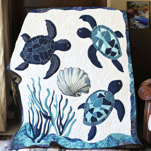 Seashore Turtle WP0802033CL Quilt