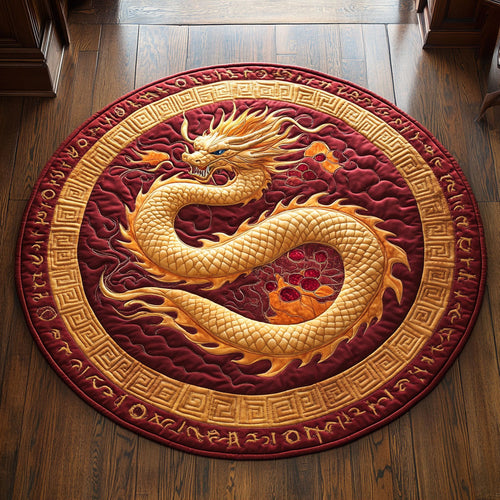 Golden Flame CP2709117CL Quilted Round Mat