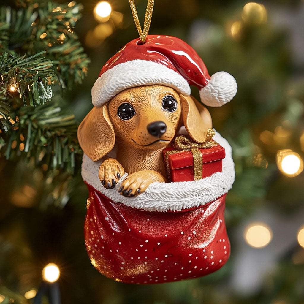 Tiny Claus CP1510035CL Christmas Ornament
