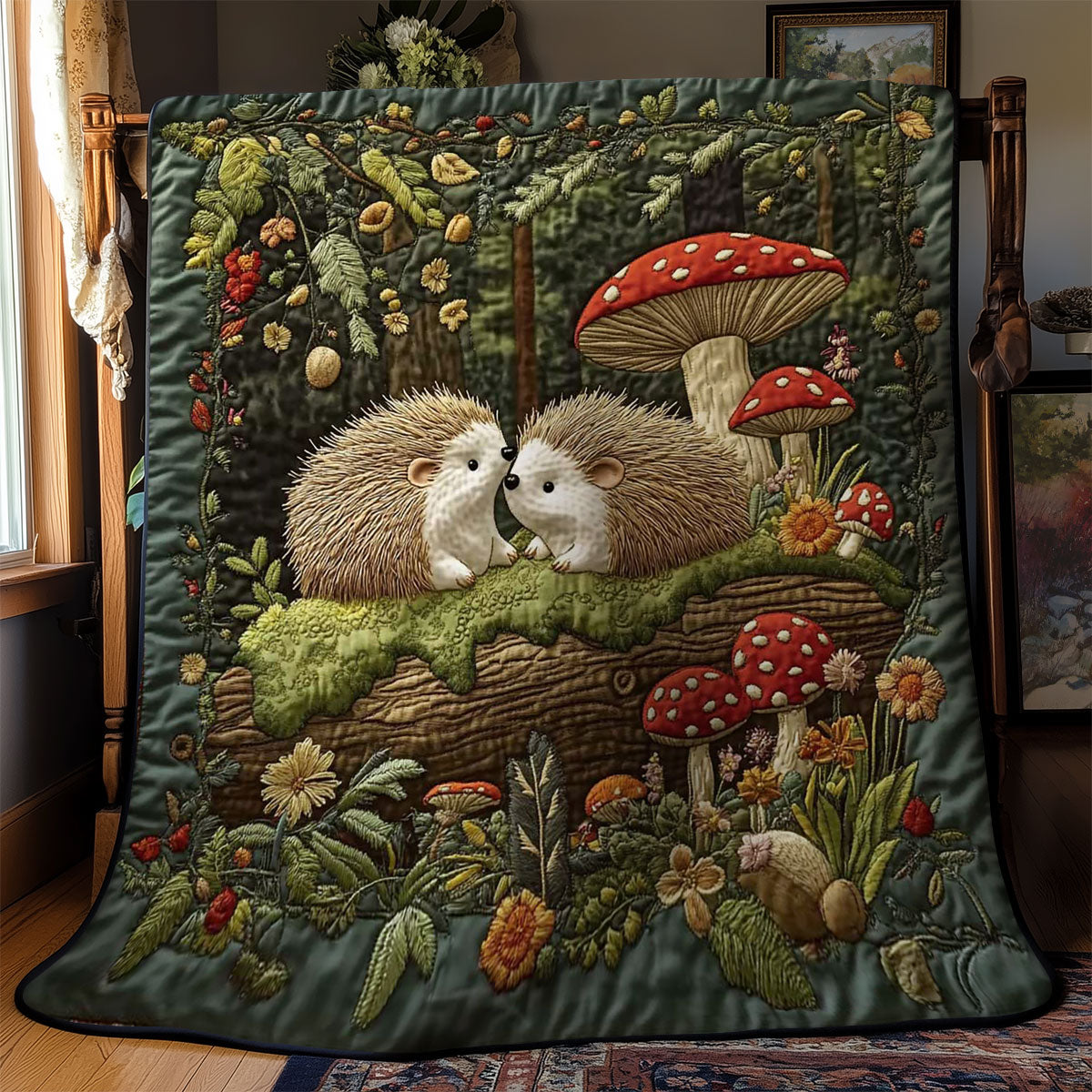 Magical Hedgehog WN1203041CL Quilt