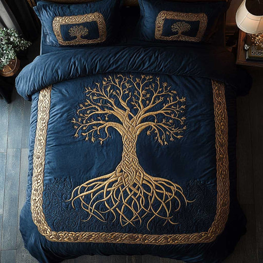 Ancient Tree Of Life WN0802026CL Duvet Cover Set