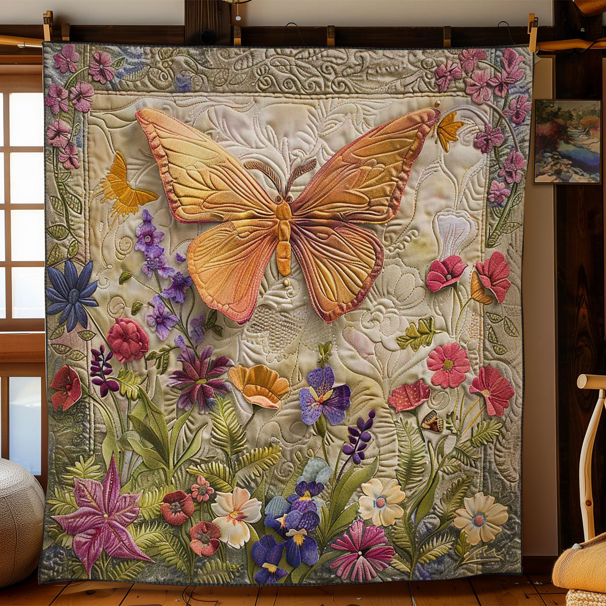 Butterfly Serenade WN0601104CL Quilt