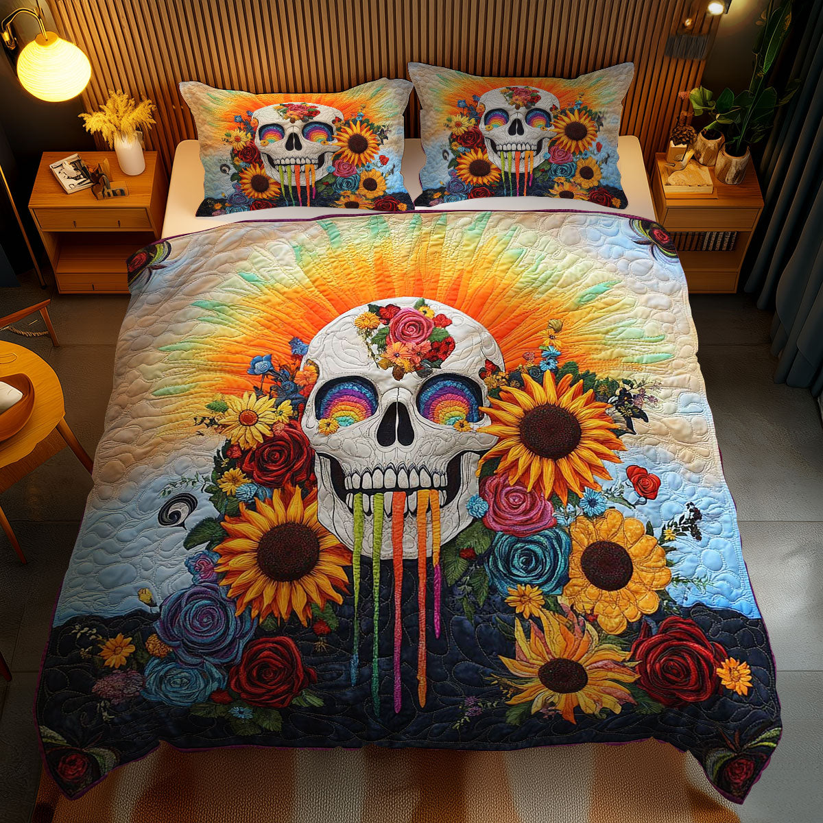 Radiant Skull WN0702093CL Duvet Cover Set