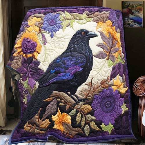 Midnight Raven Garden WP0603028CL Quilt