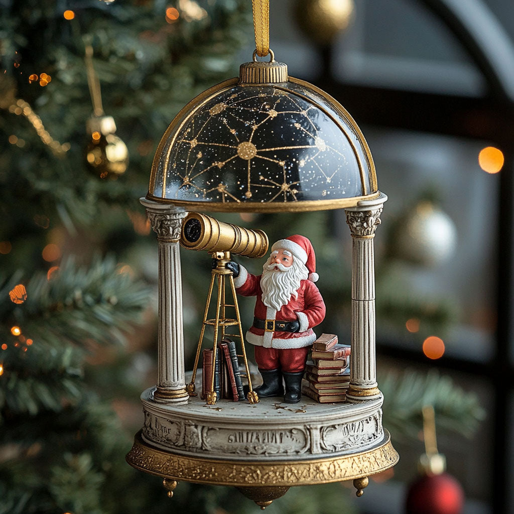 Cosmic Santa CP0912072CL Christmas Ornament
