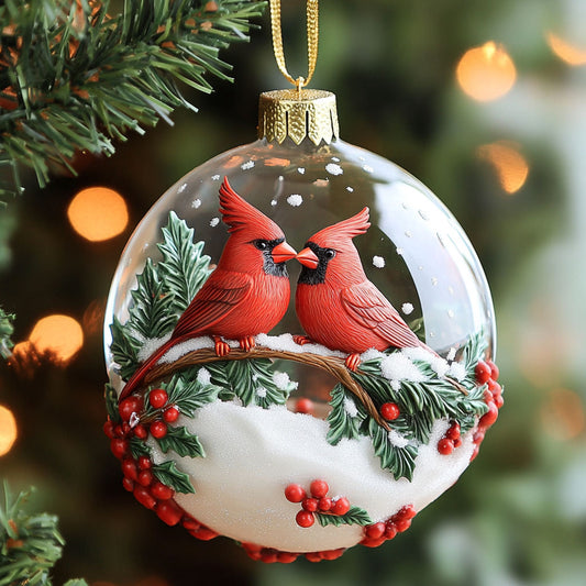 Winter Cardinals CP0612011CL Christmas Ornament