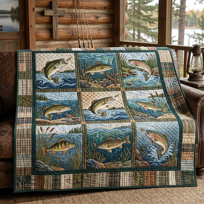 Fishing Life XR1205003CL Quilt