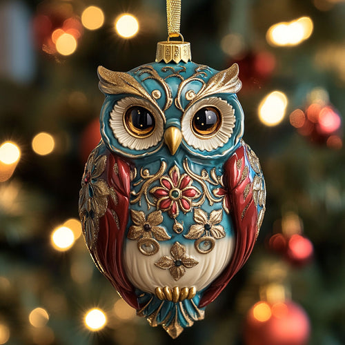 Fancy Feathers CP2611093CL Christmas Ornament