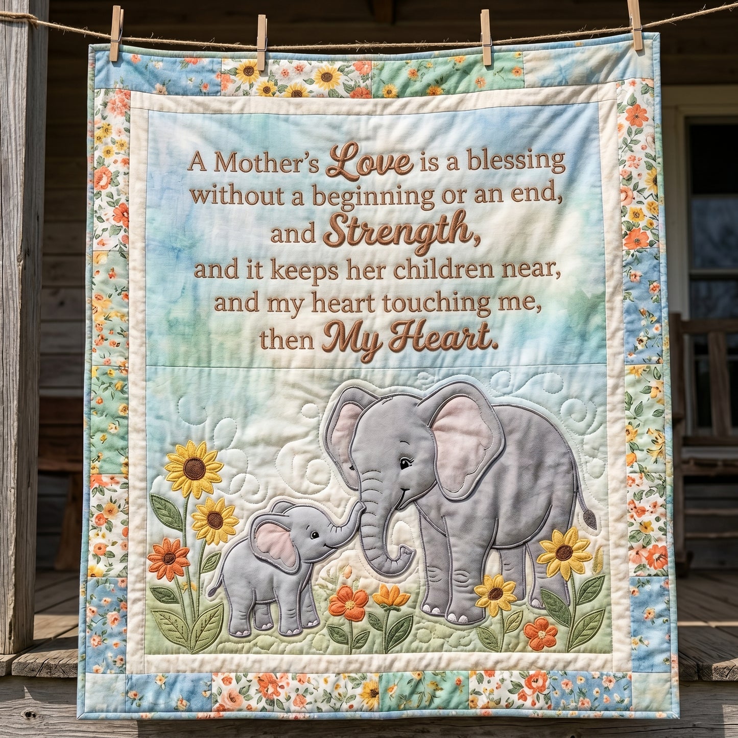 My Mother's Love XR1704026CL Quilt