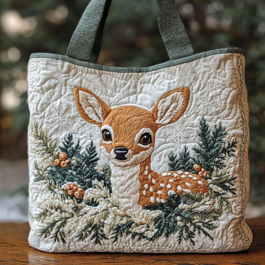 Forest Haven CP0112191CL Quilted Tote Bag