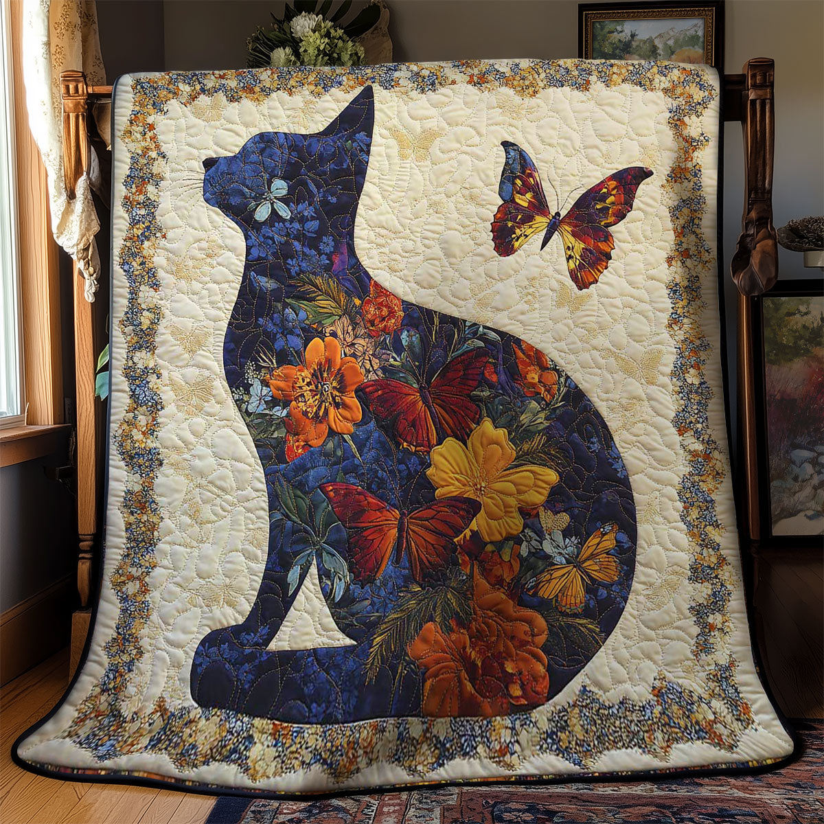 Enchanted Cat WN0302035CL Quilt