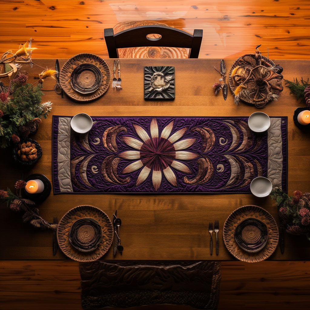 Starspell Glow WN0707121CL Quilted Table Runner