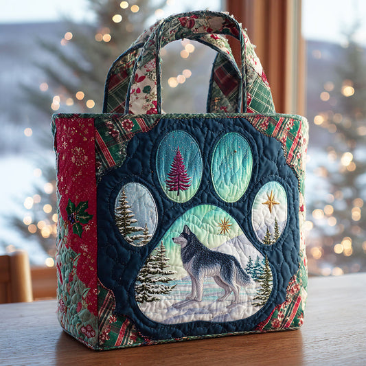 Paw Charm CW0611048CL Quilted Tote Bag