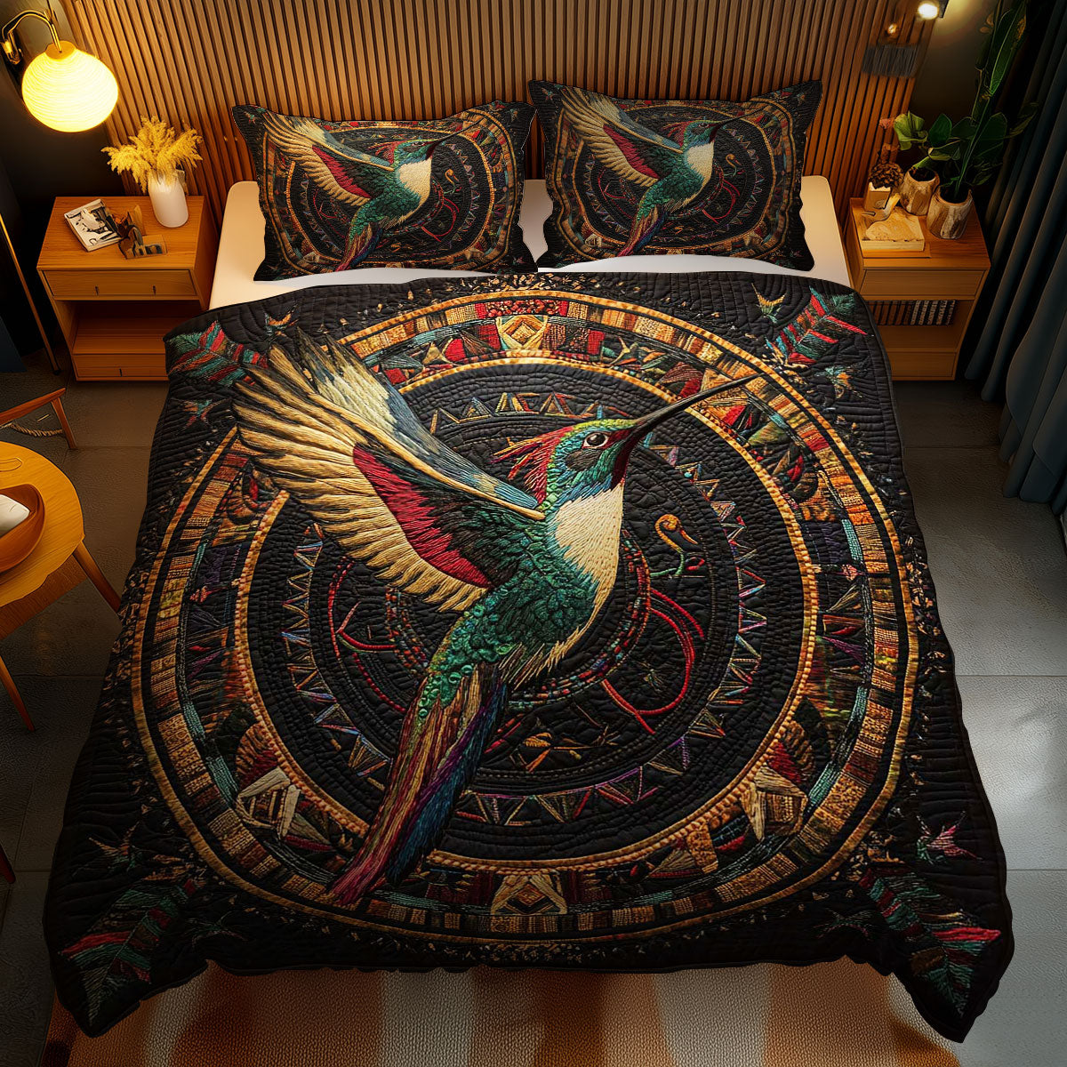 Sacred Hummingbird WN0302076CL Duvet Cover Set