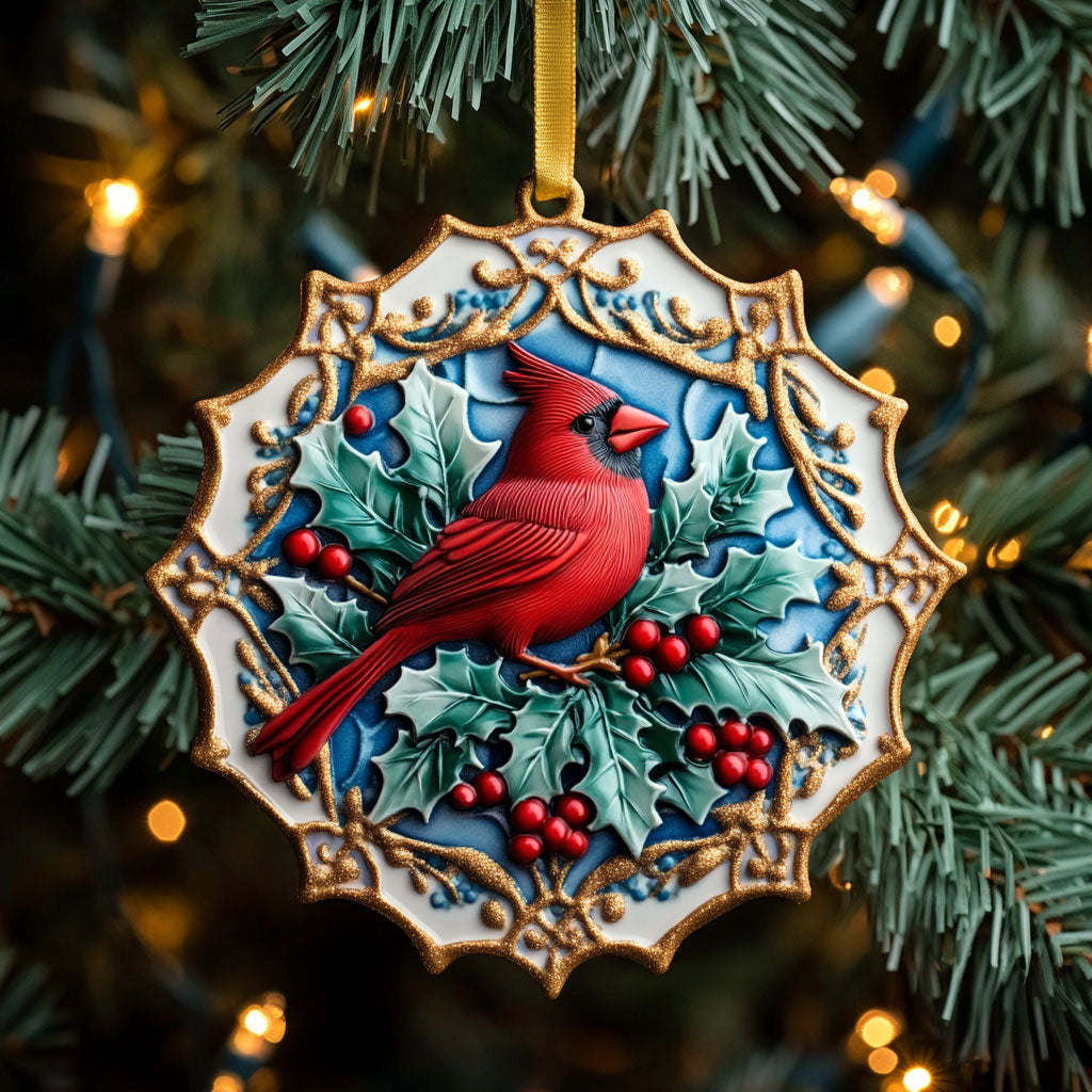 Cardinal Glow WN1410006CL Christmas Ornament