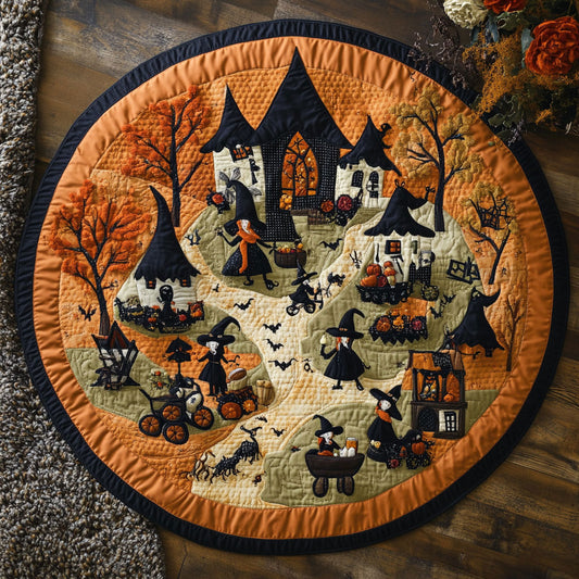 Witchberry Hollow WN0108062CL Quilted Round Mat