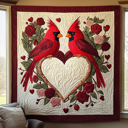 Cardinal Love QA1201003CL Quilt