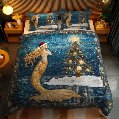 Holiday Mermaid WN0901083CL Duvet Cover Set