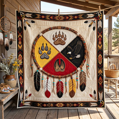 Four Spirits Harmony WN0606004CL Quilt
