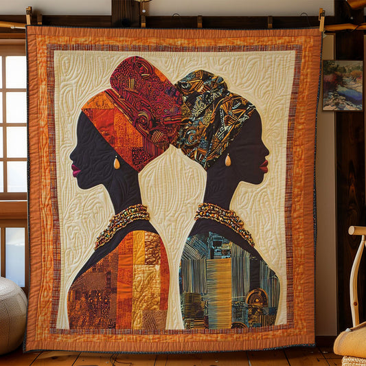 African Woman Heritage WN0703028CL Quilt