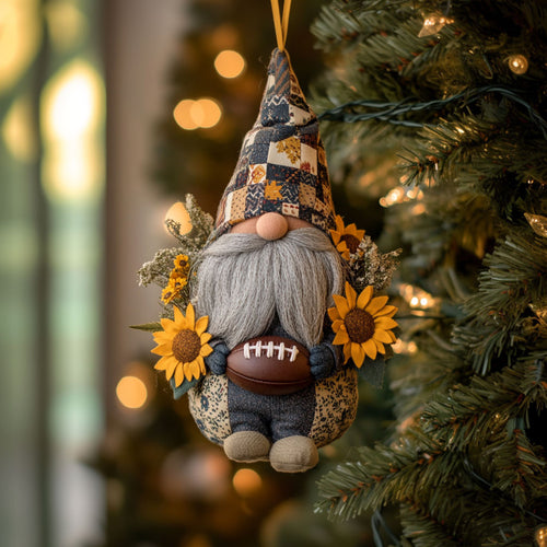Patchwork Gnome WN2511031CL Christmas Ornament