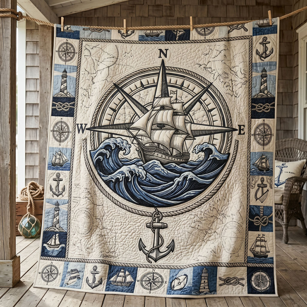 Compass Seas Voyage WN1905004CL Quilt