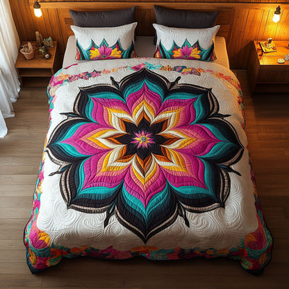 Colorburst Mandala WJ0506018CL Duvet Cover Set