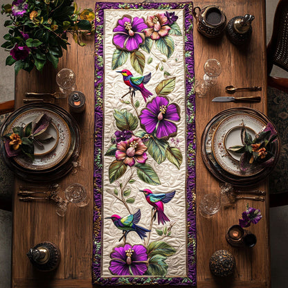 Tropical Bird WN0307048CL Quilted Table Runner