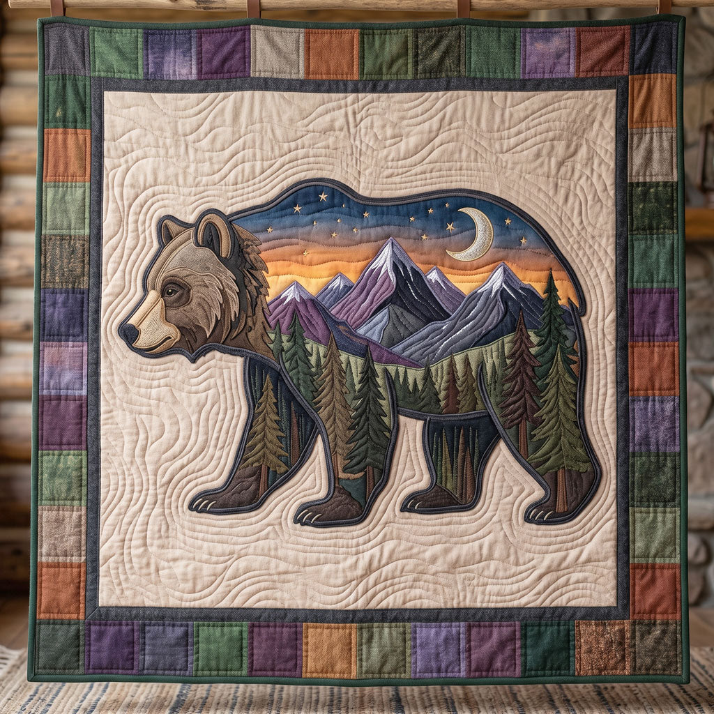 Mountain Spirit Bear WN0505019CL Quilt