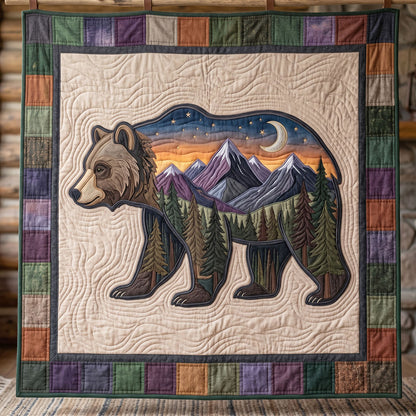 Mountain Spirit Bear WN0505019CL Quilt