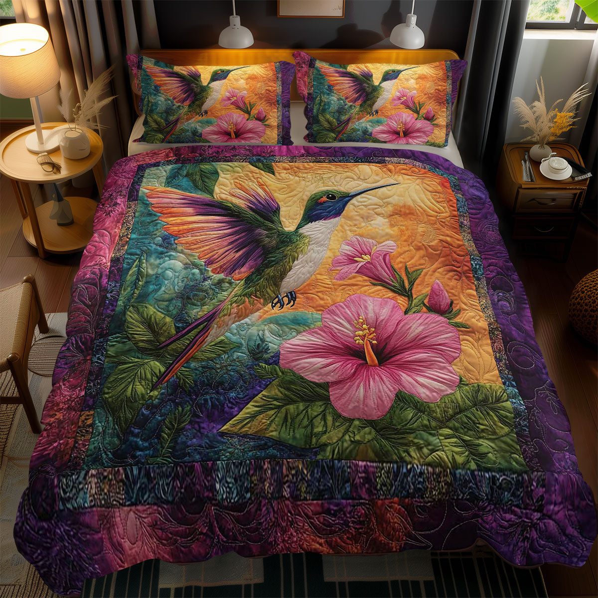 Hummingbird Enchantment WN0802071CL Duvet Cover Set