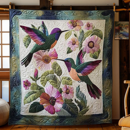 Dancing Hummingbirds WN0601065CL Quilt