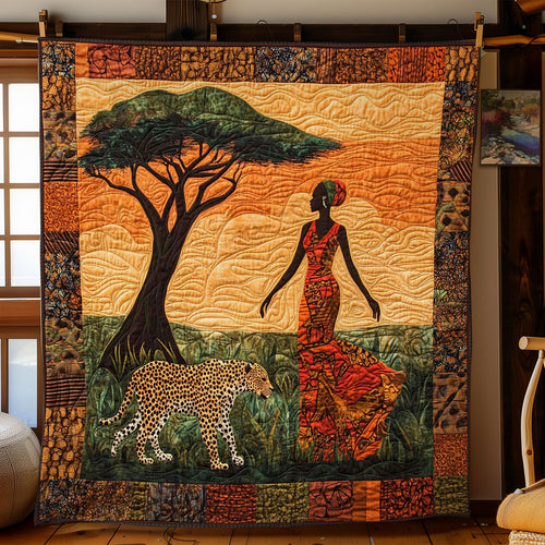 African Elegance WN0803023CL Quilt