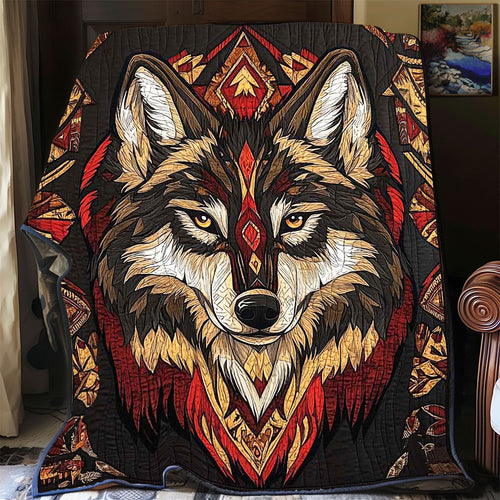 Tribe Wolf WP2502023CL Quilt