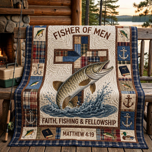 Fishers Of Faith WN1906017CL Quilt