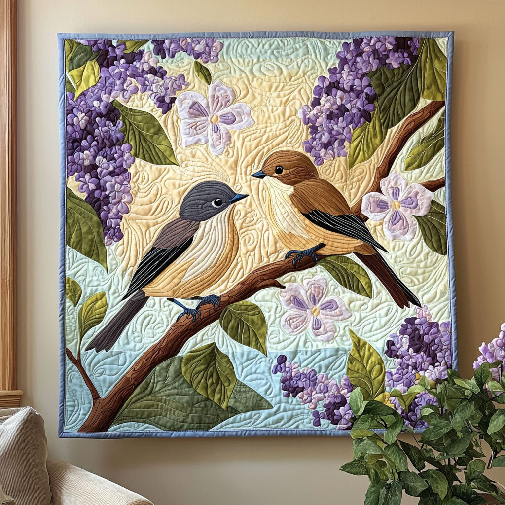 Spring Birds QA1601023CL Quilt