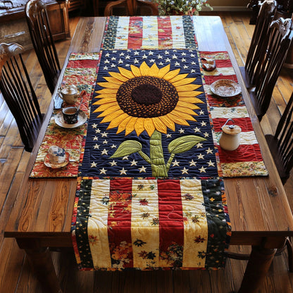 Sunflower Pride WN1206079CL Quilted Table Runner