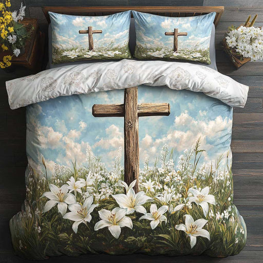 Christianity Graceful Cross WN0603009CL Duvet Cover Set