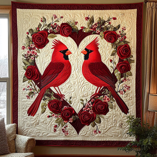 Cardinal Love QA1201008CL Quilt