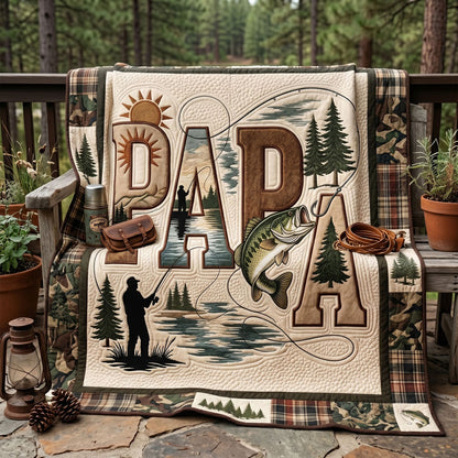 Lake Life Papa WN1505012CL Quilt