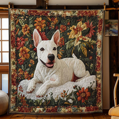 Cozy Bull Terrier WN0802018CL Quilt